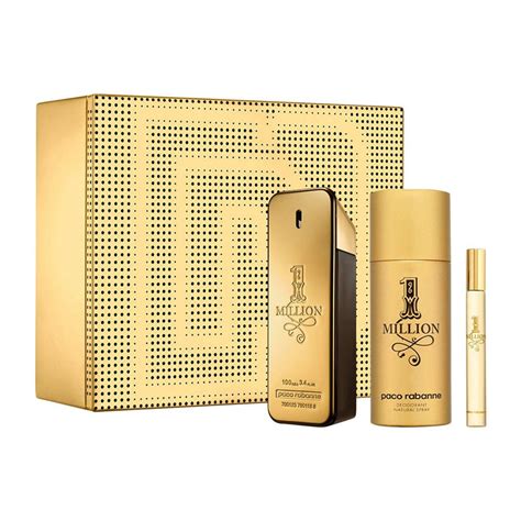 paco rabanne millionaire gift set.